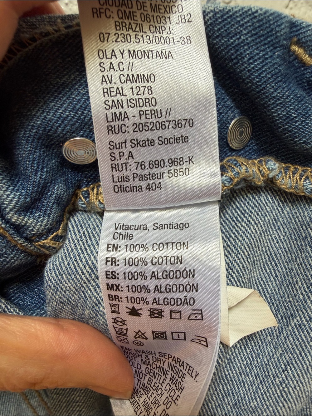 Roxy Denim Overall Dress Size Small - Picture 5 of 5
